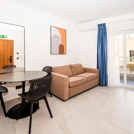 Apartment Modern 1br Qawra Steps From The By Hostmt St. Paul's Bay