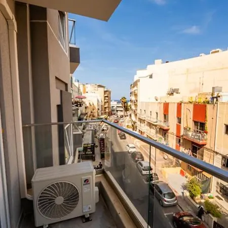 Apartamento Modern 1br Qawra Steps From The By Hostmt *